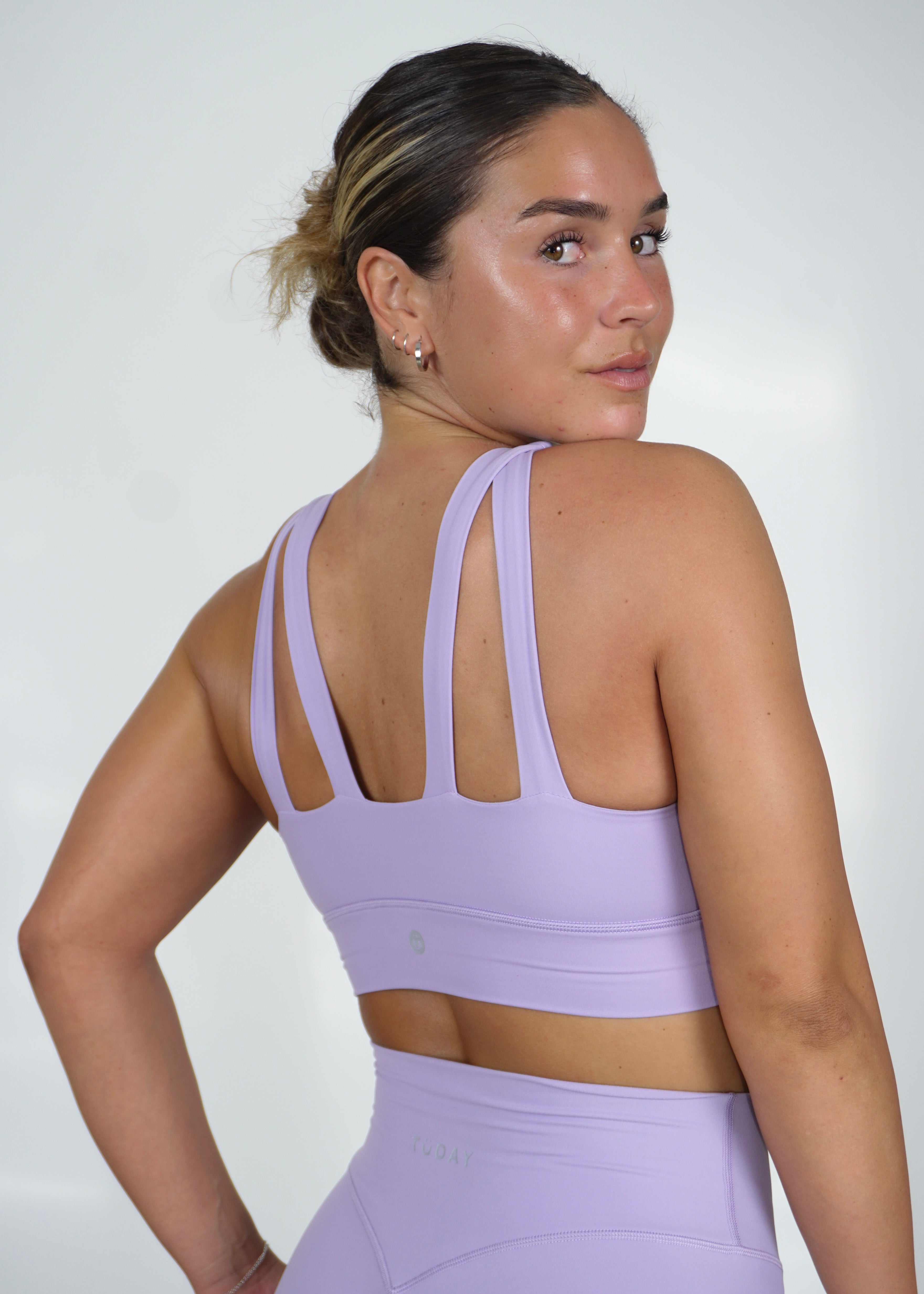 Lilac Dual Strap Bra